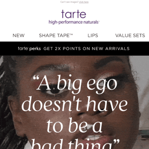 Tarte Cosmetics, you get 1st dibs