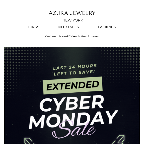24 Hrs Left for Cyber Monday Sale: Get 25% Off Everything