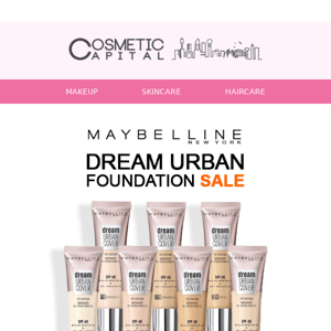 Maybelline Foundations from $3.95 today! 🔥