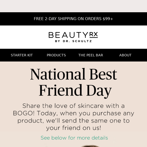 Send Your Friend A Full-Size Product On Us!