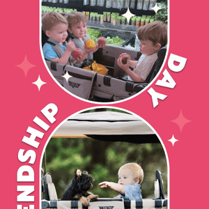 🌟 Celebrate Friendship, Adventure, and Savings with Keenz Stroller Wagons! 🌟