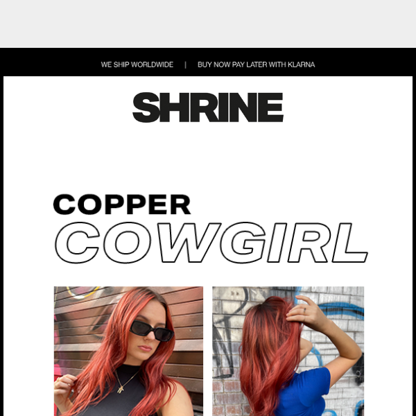 Trending Alert: Copper Cowgirl 🧡