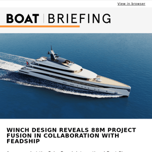 Feadship and Winch Design collaborate on 88m Project Fusion