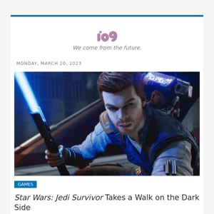 Star Wars: Jedi Survivor Takes a Walk on the Dark Side