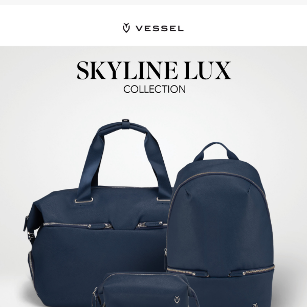 Vessel - The Skyline Lux Tote is a timeless, classic piece you'll