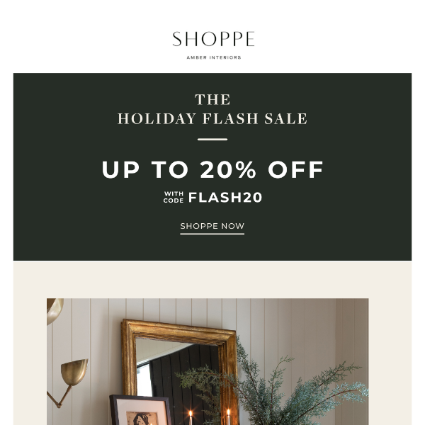 Surprise... It's a Holiday Flash Sale!