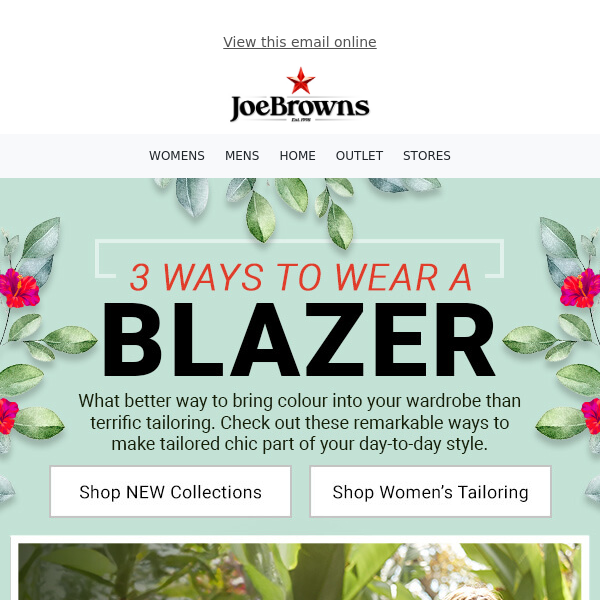 Joe's Top Tips: 3 Ways To Wear A Blazer...