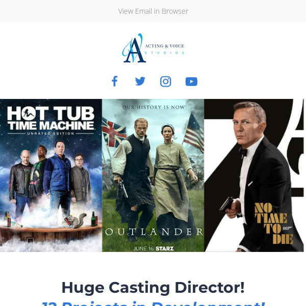 NETFLIX & HULU Casting Director!