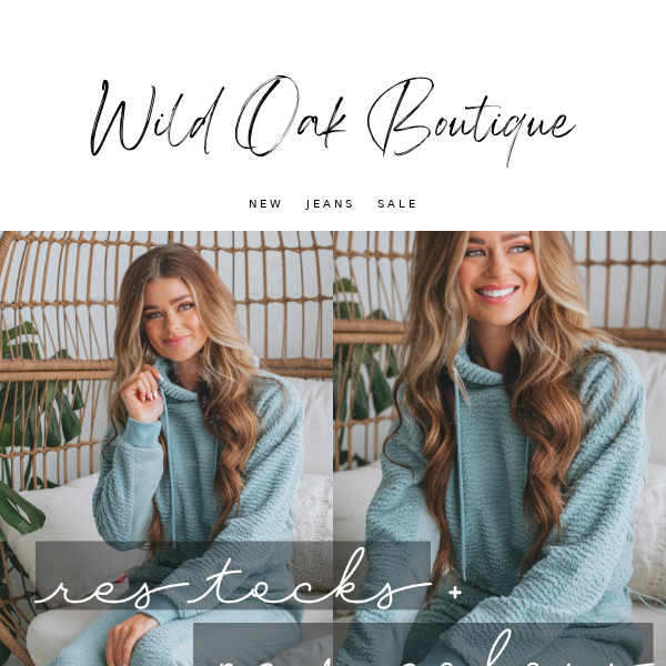 BACK IN STOCK but not for long Wild Oak Boutique