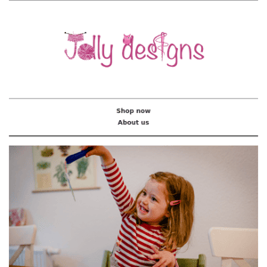 Welcome to the Jolly Designs Family! 🎉 🥰