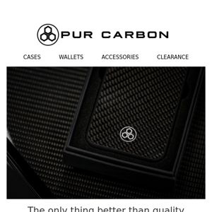 ON SALE NOW: Pur Carbon Products