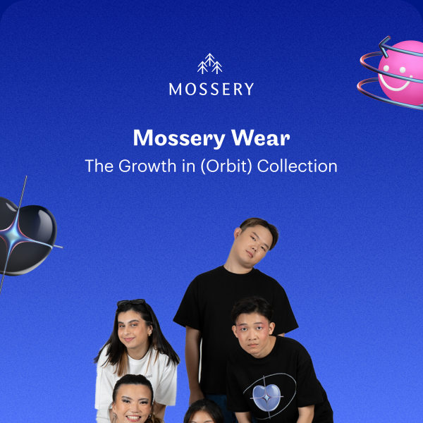 Be a part of Growth in (Orbit) with our new Mossery Wear! 🎨✨