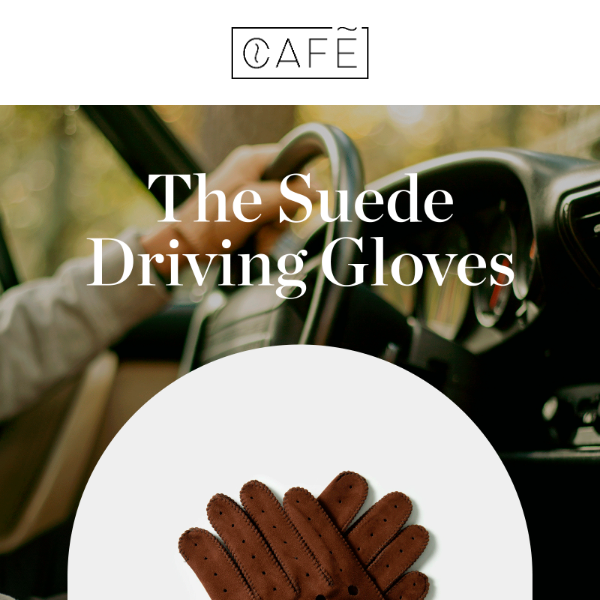 🍁 Introducing: New Autumn Colors 🍁 | The Suede Driving Gloves with 20% OFF at Café_Lab