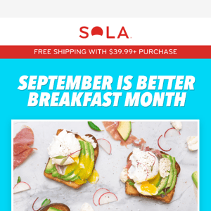 September Is Better Breakfast Month