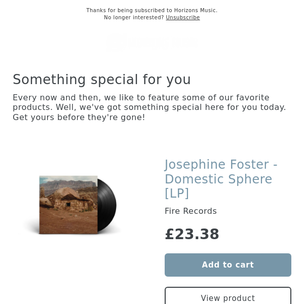 SOON! Josephine FOSTER - No Harm Done