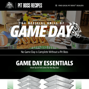 Get Prepped For Game Days With Pit Boss