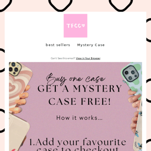 Get a FREE case picked by the Founders 🥰