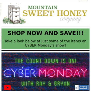 Whoa!  CYBER MONDAY SALE is NOW----FREE Italian Bee Package Drawing Each Hour - Total of 7 packages!