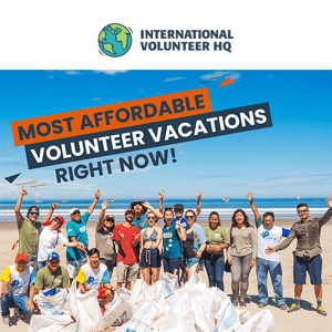 Cheapest volunteer trips right now!