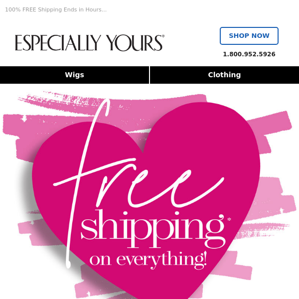 PS: We ❤️ You & FREE Shipping!  