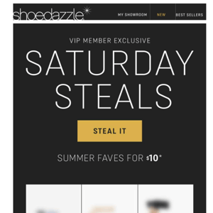 Best Sellers for $10: The Saturday Steal!