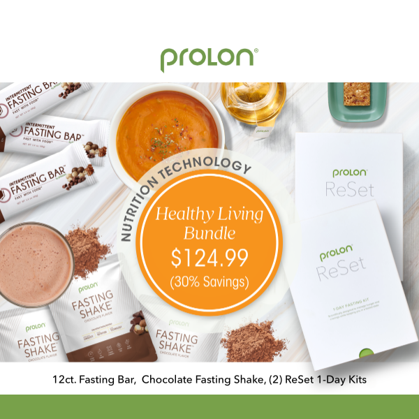 Last chance: Healthy Living Bundle for $124.99