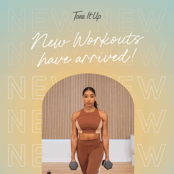NEW workouts have arrived 💪❤️‍🔥 - Tone It Up