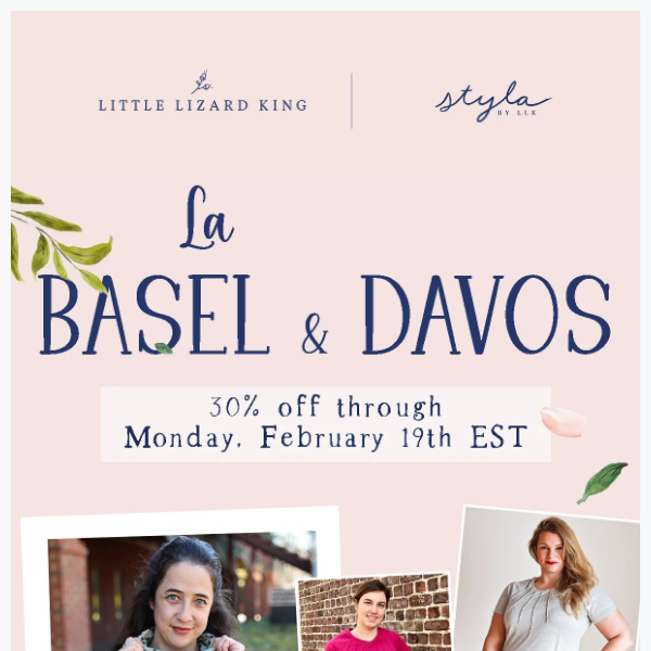 ENDS SOON ✨ Styla Basel & Davos 30% OFF ✨
