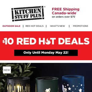 $10 Red Hot Deals Are Back! 🔥