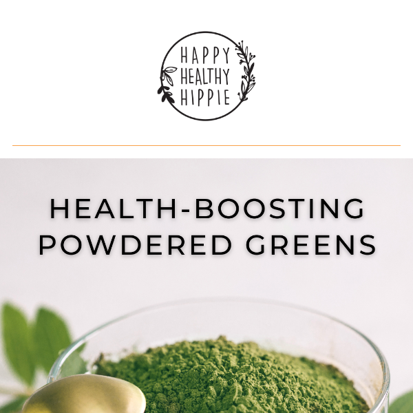 Supercharge Your Energy with These Powdered Greens 🌱