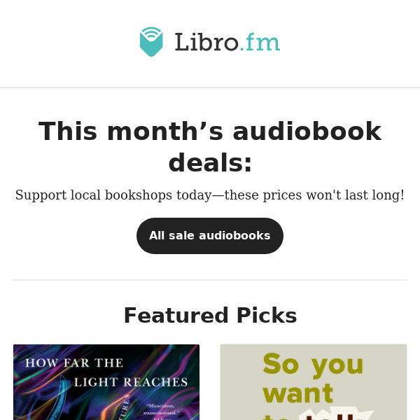 November On-Sale Audiobooks 🏷️