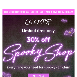 🦇BOO! 30% OFF the Spooky Shop going strong! 🎃