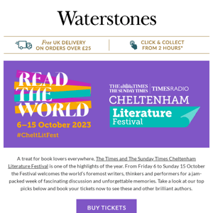 Cheltenham Literature Festival 2023