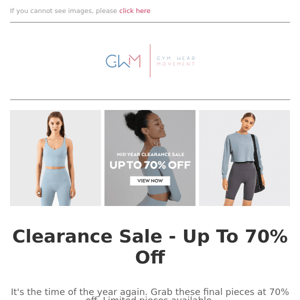 💋 CLEARANCE SALE - UP TO 70% OFF