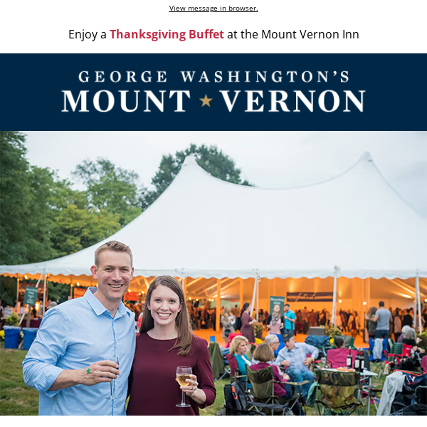 🍷Fall Wine Festival & Harvest Festival at Mount Vernon - Get Your Tickets Now!🎃