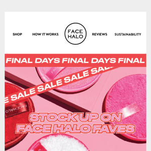FINAL DAYS 💌 30% OFF ALL YOUR FAVES