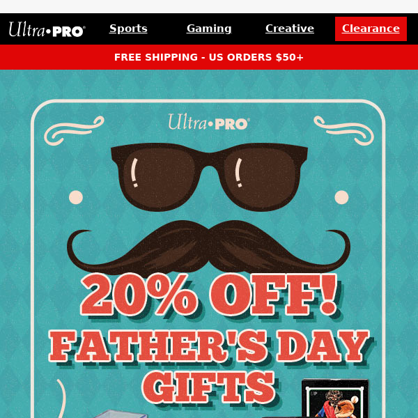 🚨 20% OFF Gifts for Dad Ends Tonight!