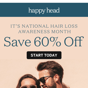 Hair Loss Awareness Sale On Now!