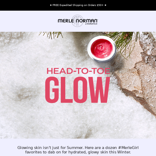 Get Glowy Winter Skin