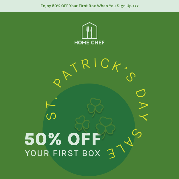 A shamrockin' sale ☘️ Don't miss our St. Patrick's Day deals