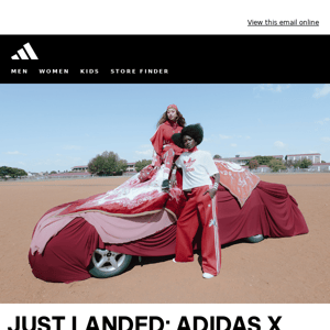 Just landed: adidas x Thebe Magugu