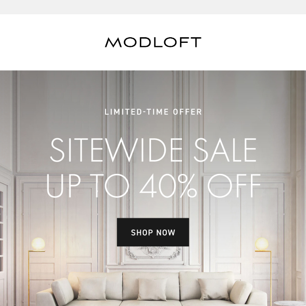 Spring into Savings with Modloft's Sitewide Sale!