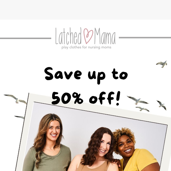 SAVE up to 50%😱