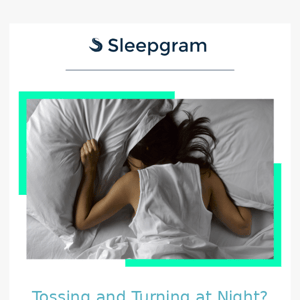No tossing and turning = good sleep?