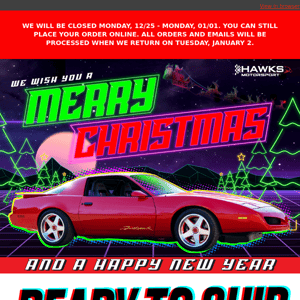 Deck the Halls with Hawks Motorsports - December 22