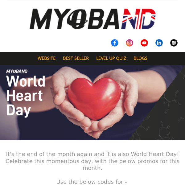 World Heart day promos ❤️