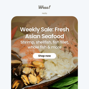 Steals & deals on FRESH Asian seafood! 🦀🐟🦐