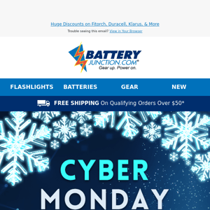 Cyber Monday EXTENDED! Deals so Good, We Had to Keep Them Going