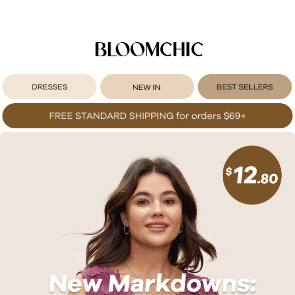 New Markdowns: Styles from Just $10