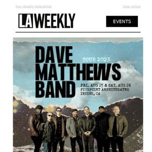 Dave Matthews Band – LIVE this Summer!